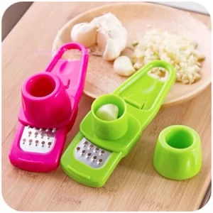 Ralador Multifuncional em Aço Inoxidável para Cortar/Ralar Alho / Utensílios de Cozinha
